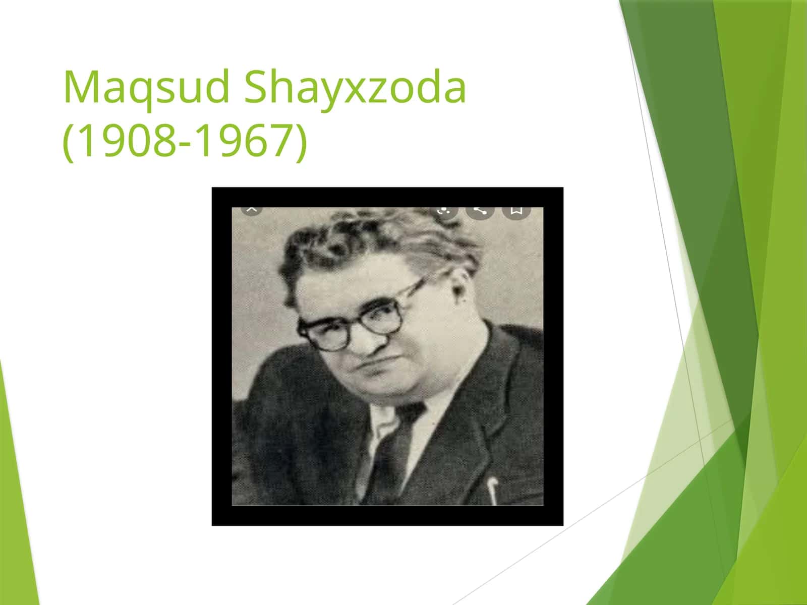 Maqsud Shayxzoda