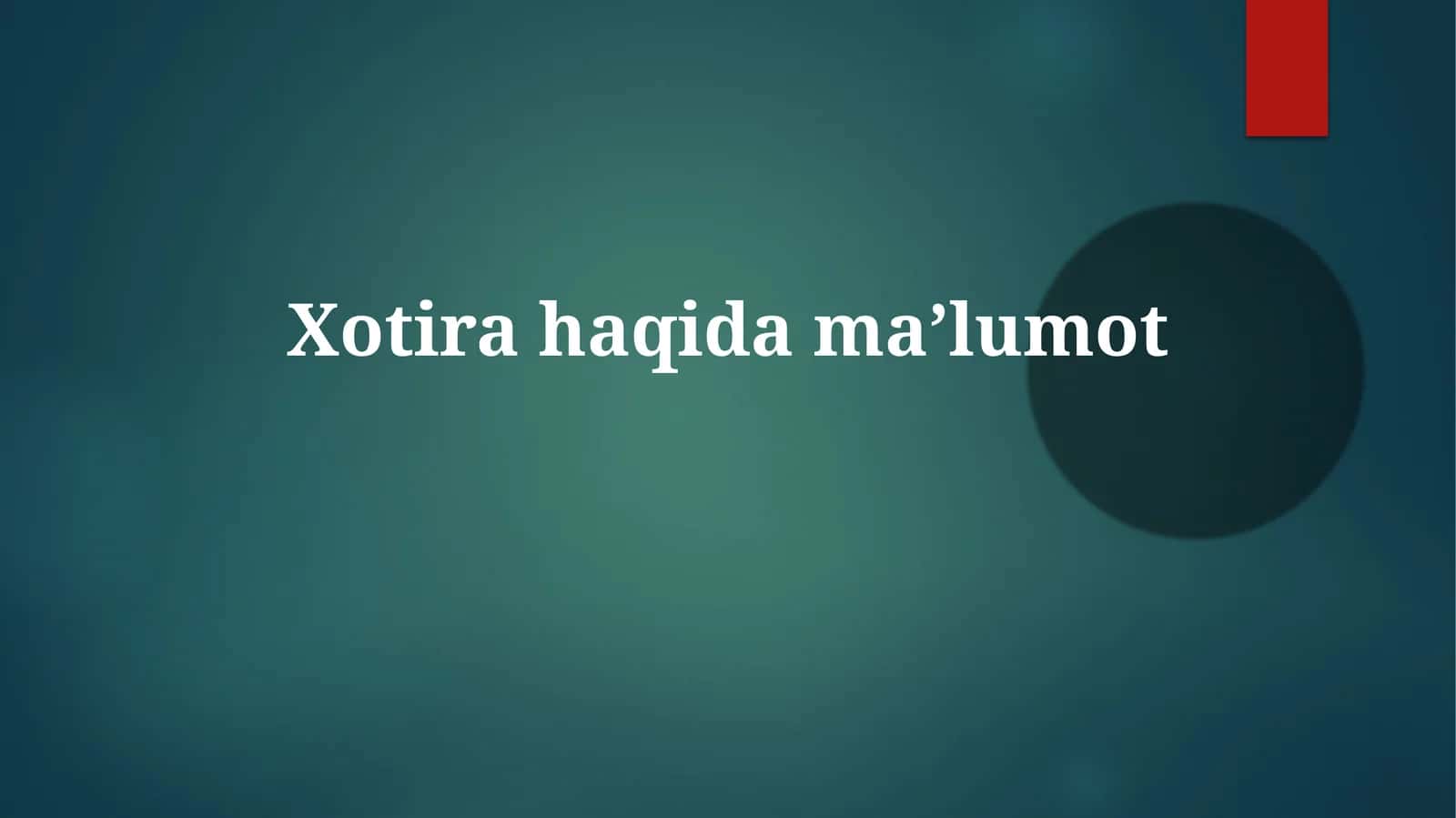 Xotira