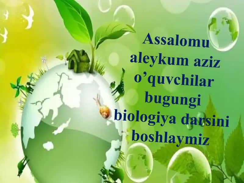 Biologiya darsi