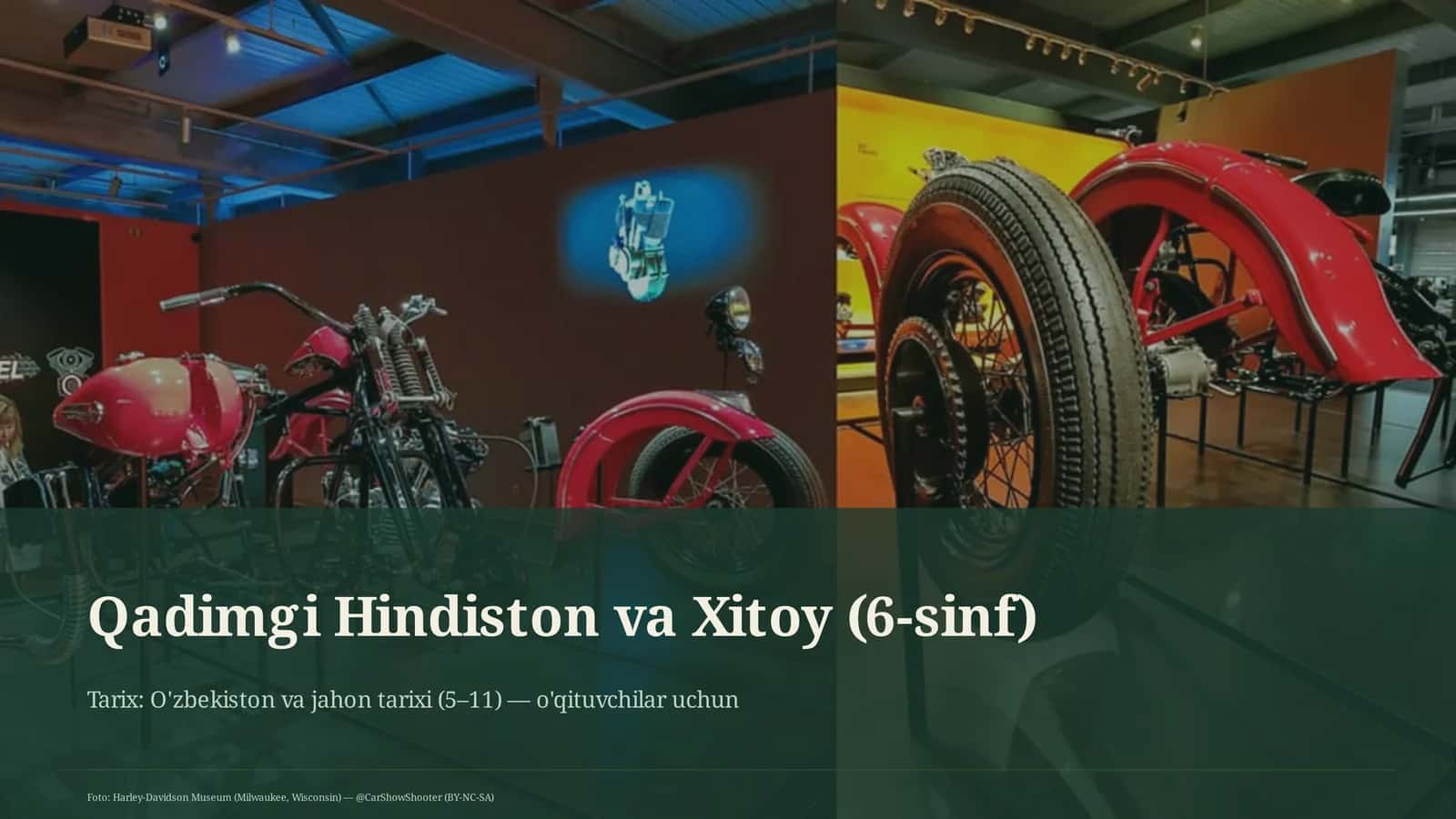 Qadimgi Hindiston va Xitoy (6-sinf)