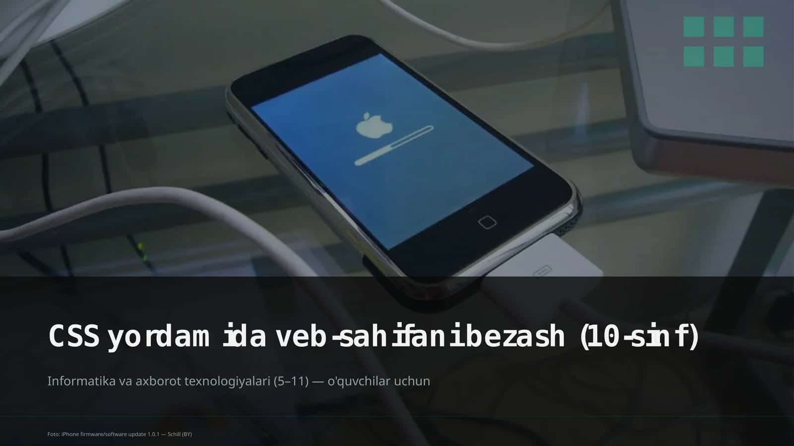 İPhone firmware/software update 1.0.1