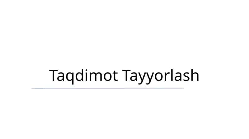 Maftunkor taqdimotni yaratish: maslahatlar va usullar