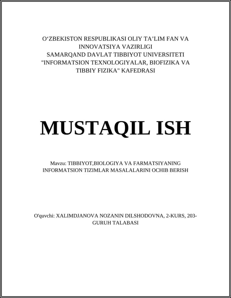 Elektron tibbiy yozuvlar (EHR) tizimlari va ularning ma'lumotlar xavfsizligi