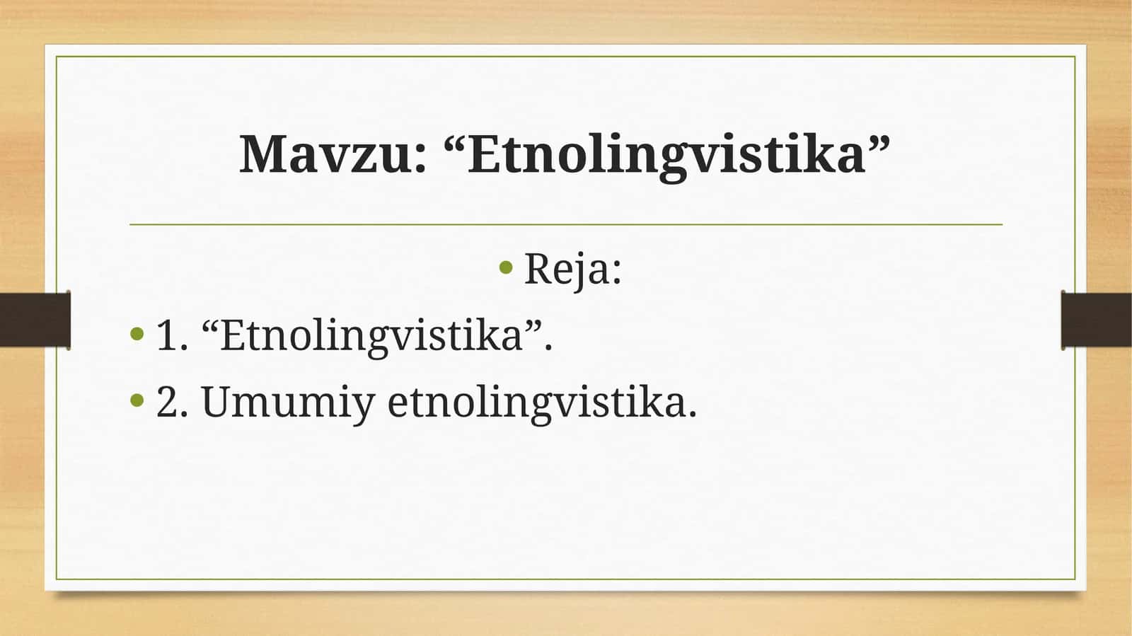 Etnolingvistika
