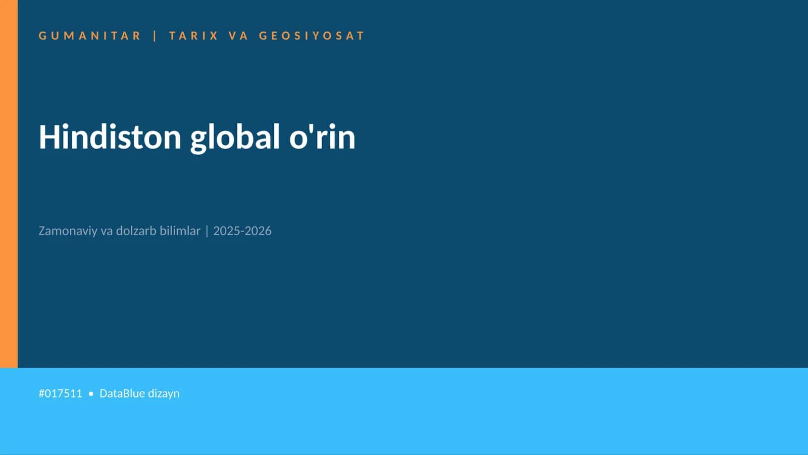 Hindiston global o'rin