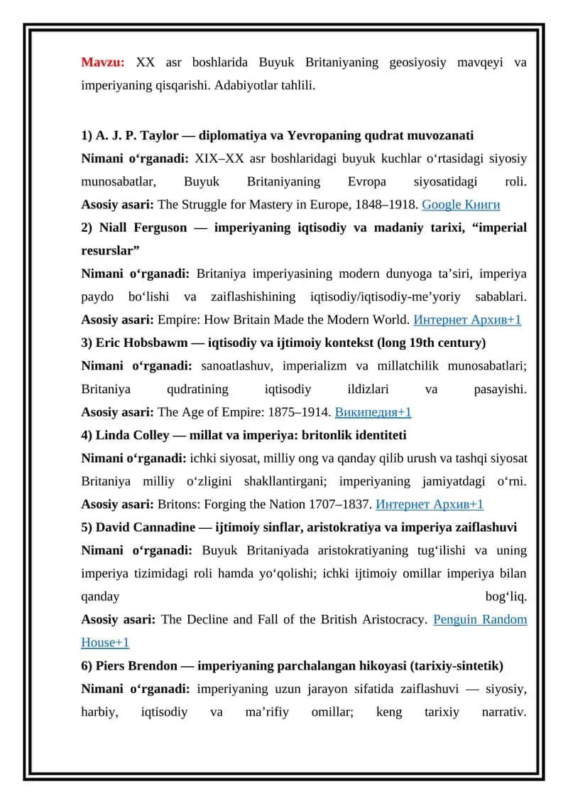 The Struggle for Mastery in Europe, 1848–1918