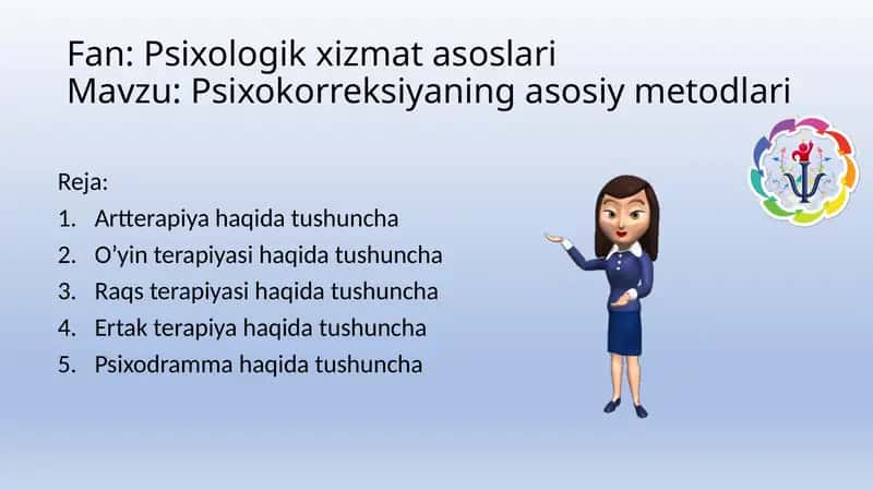Psixologik xizmat asoslari