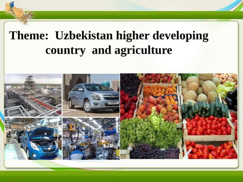 Economy of the Republic of Uzbekistan
