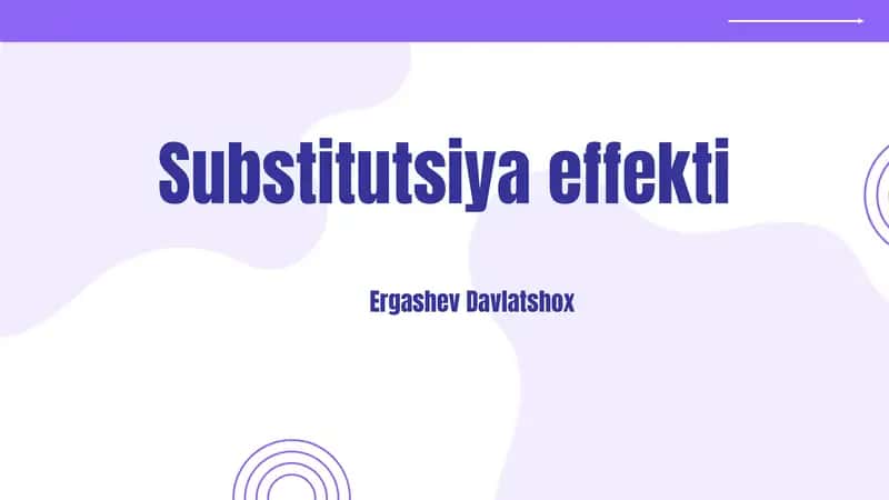 Substitutsiyaeffekti