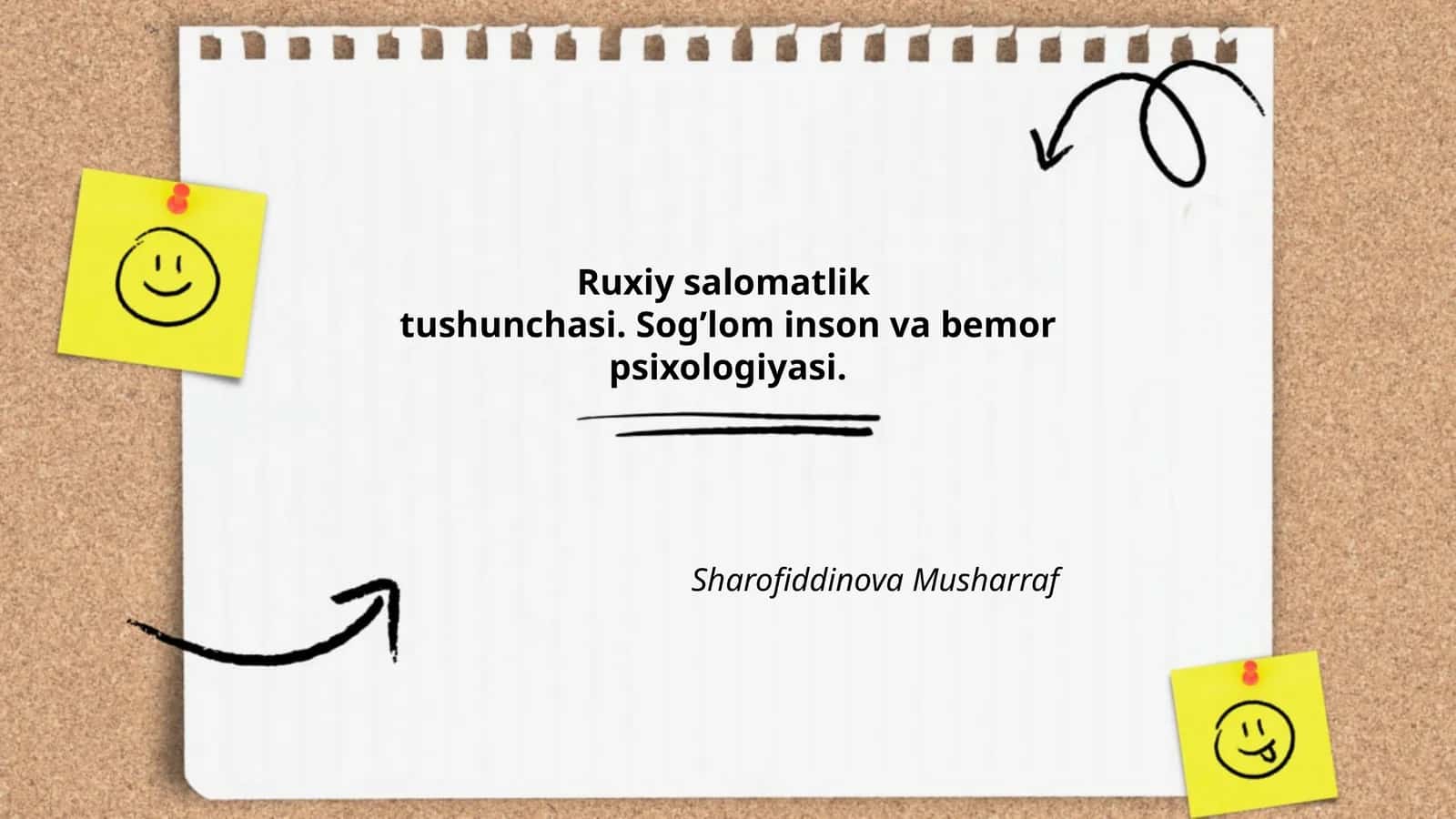 Ruxiy salomatlik