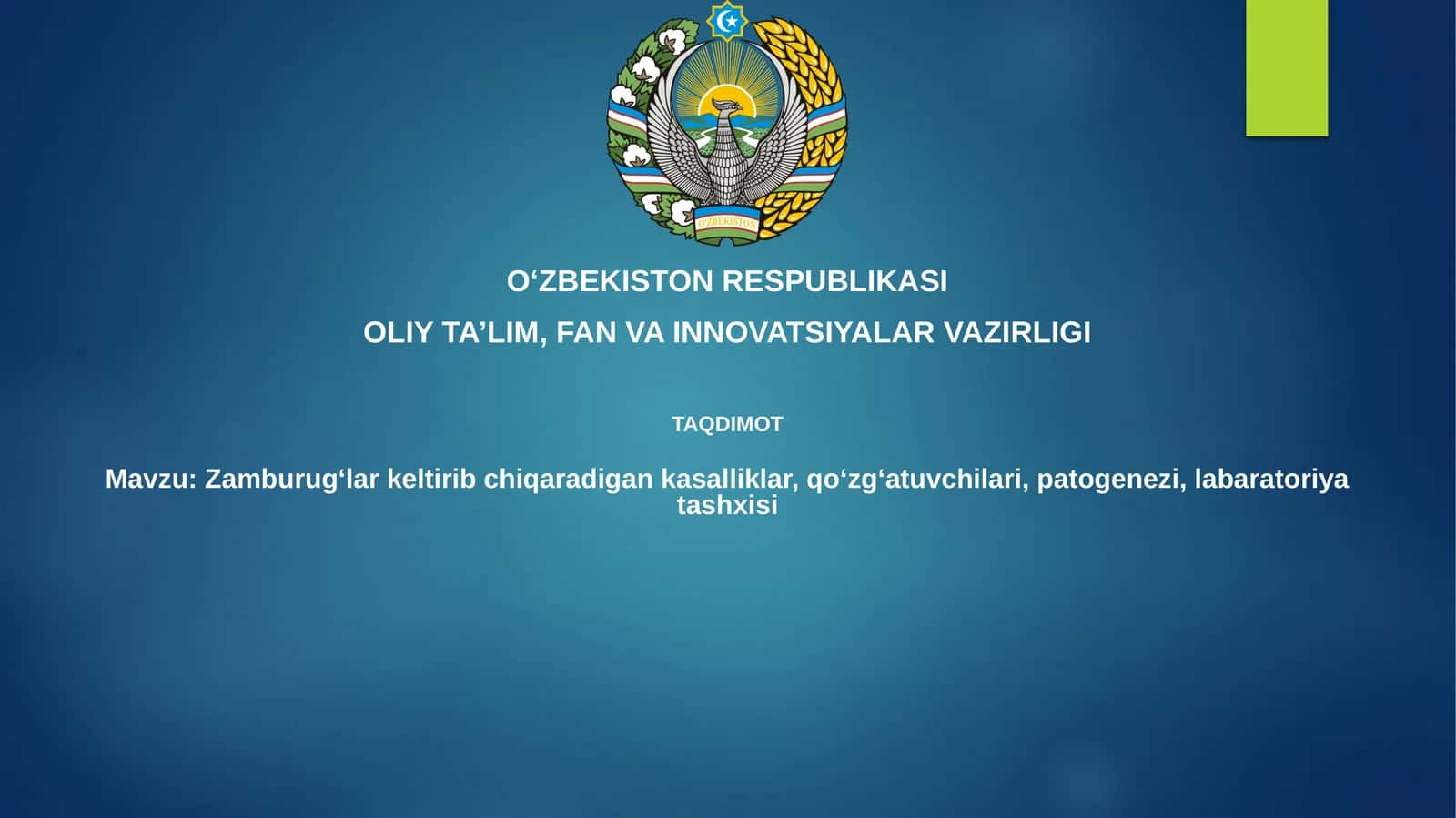Zamburugʻlarkeltiribchiqaradigankasalliklar,qoʻzgʻatuvchilari,patogenezi,labaratoriyatashxisi