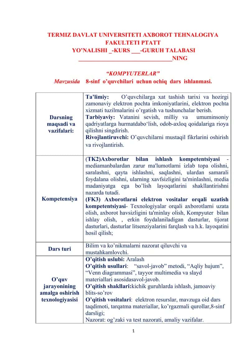 KOMPYUTERLAR