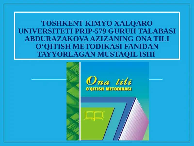 Onatili Sifatso'zturkumi