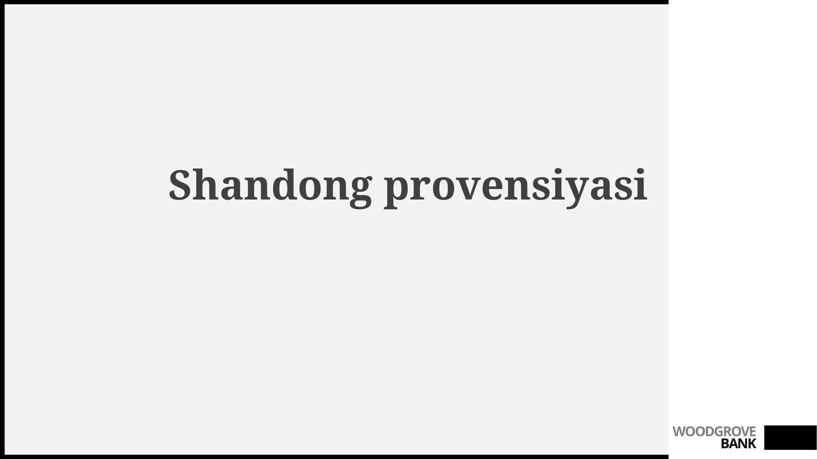 Shandongprovensiyasi