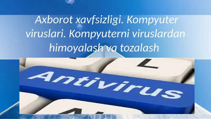 Axborot xavfsizligi