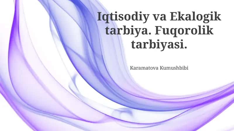 Barqaror rivojlanish konsepsiyasi