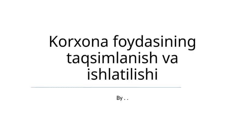 Qayta investitsiya strategiyasi
