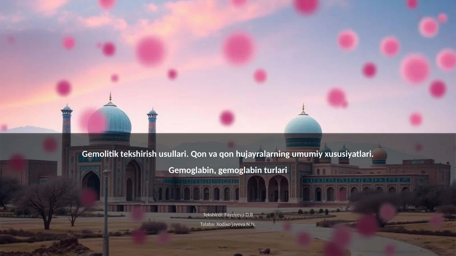 Gemolitik tekshirish usullari