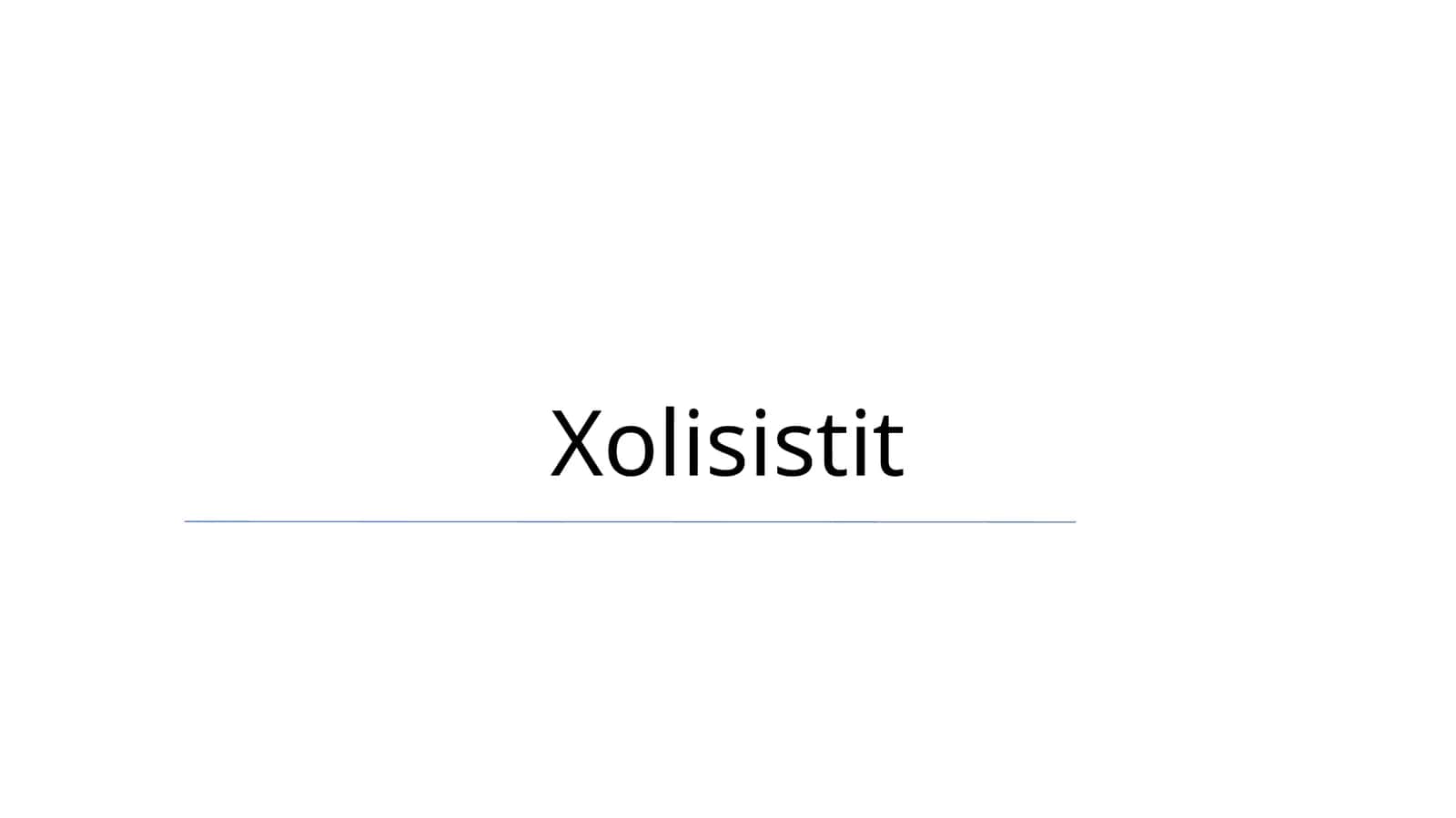 Xolisistit