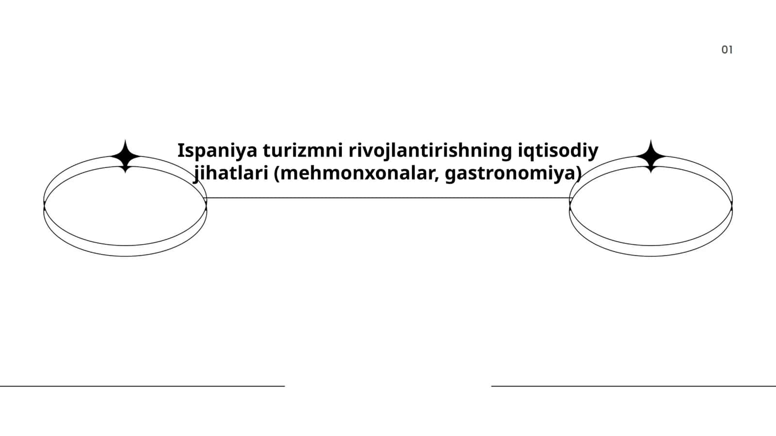 Ispaniya turizmni rivojlantirishning iqtisodiy jihatlari (mehmonxonalar, gastronomiya)