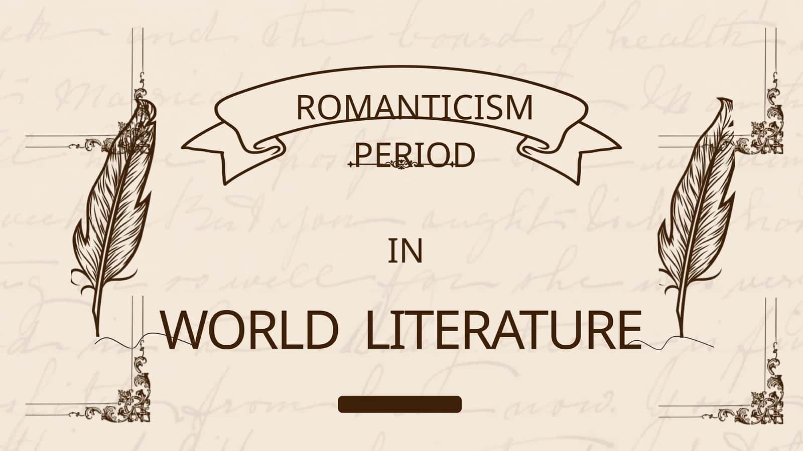 Romanticism Period in World Literature