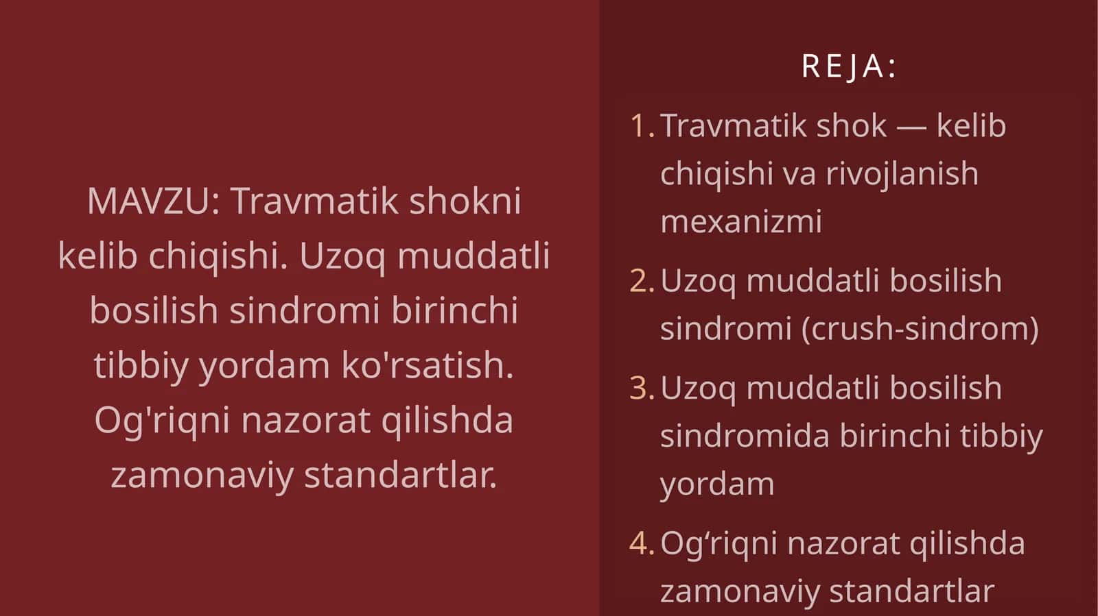 Uzoq muddatli bosilish sindromi