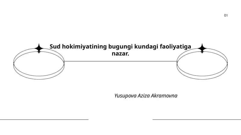 Sud tizimining tuzilmasi va vakolatlari