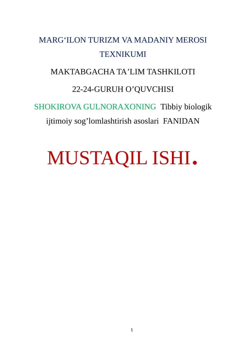 Hayvonlar tishlari, hashoratlar chaqqanda va zaharlanishda ko’rsatiladigan birinchi yordam