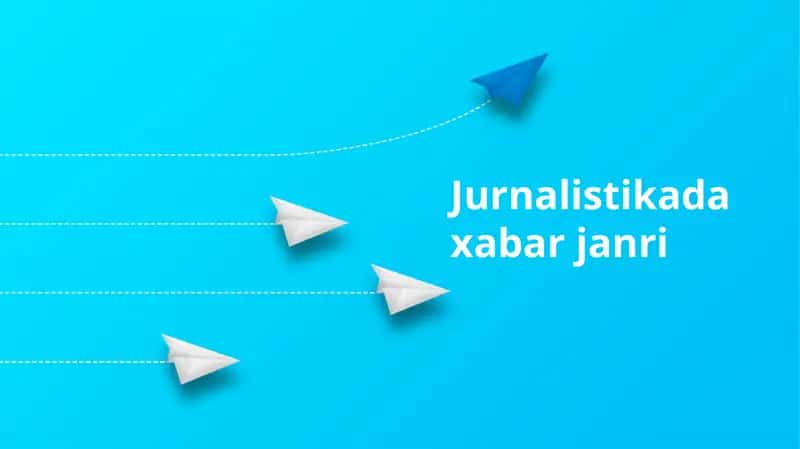 Jurnalistikada xabar janri