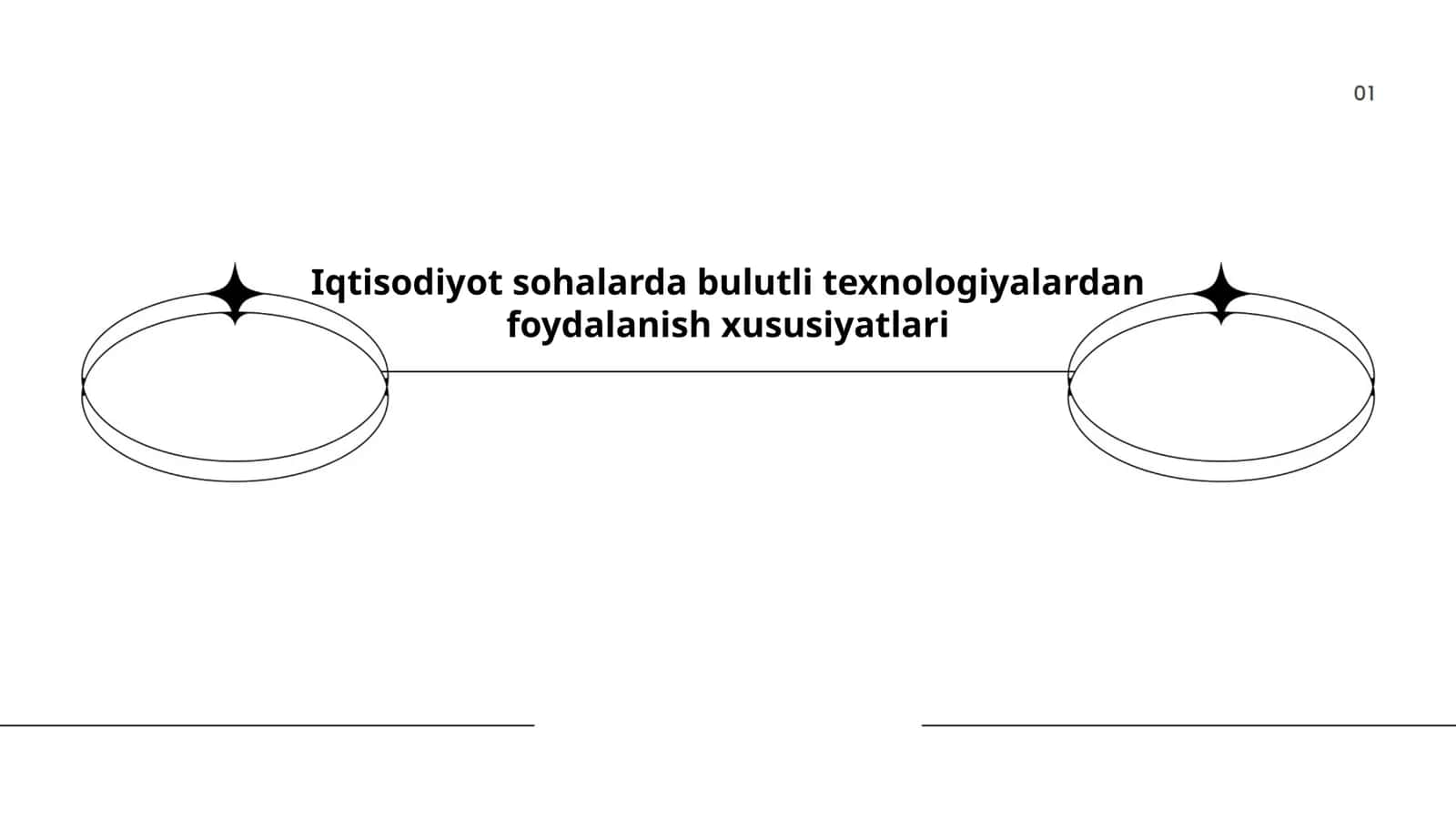 Iqtisodiyot sohalarda bulutli texnologiyalardan foydalanish xususiyatlari