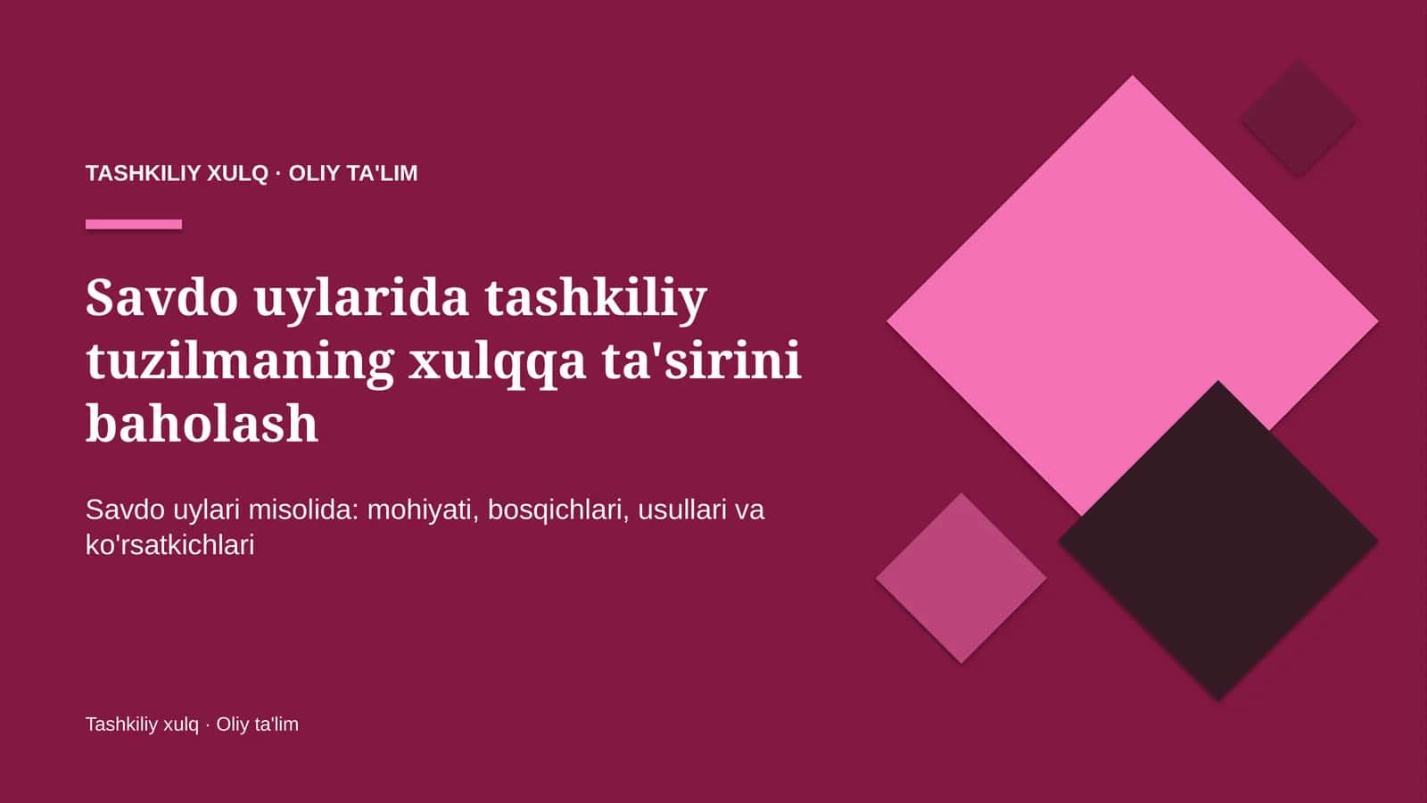 savdo uylarida tashkiliy tuzilmaning xulqqa ta'sirini baholash 7078