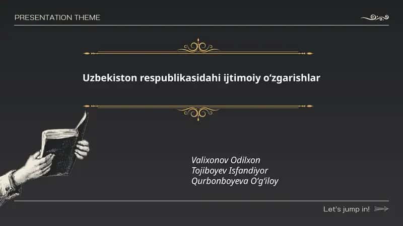 Uzbekiston respublikasidagi ijtimoiy oʻzgarishlar