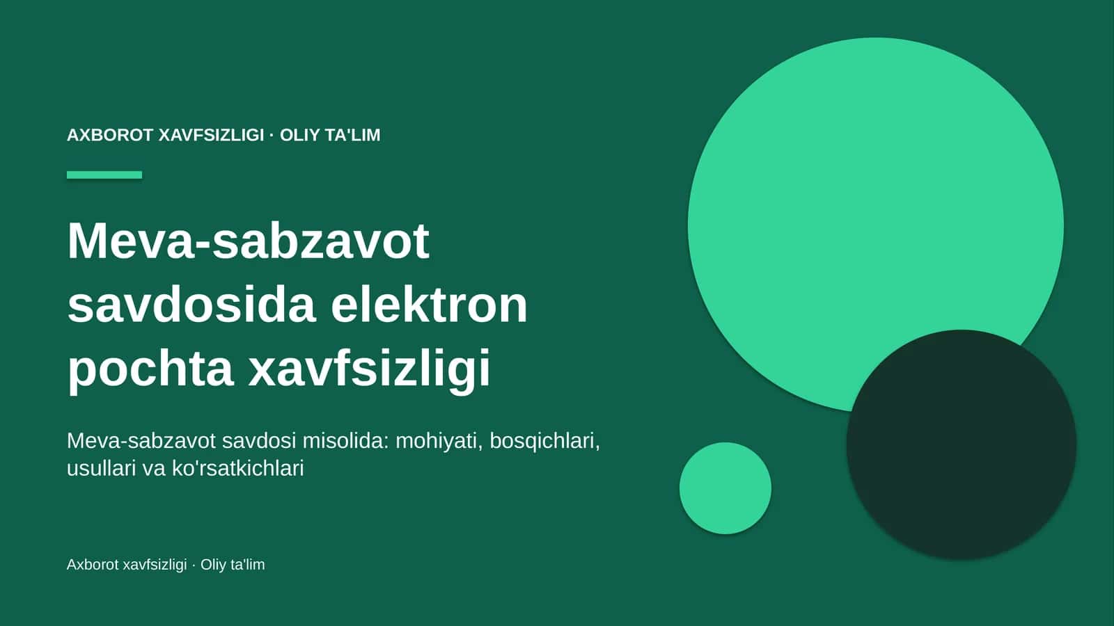 meva sabzavot savdosida elektron pochta xavfsizligi 4148