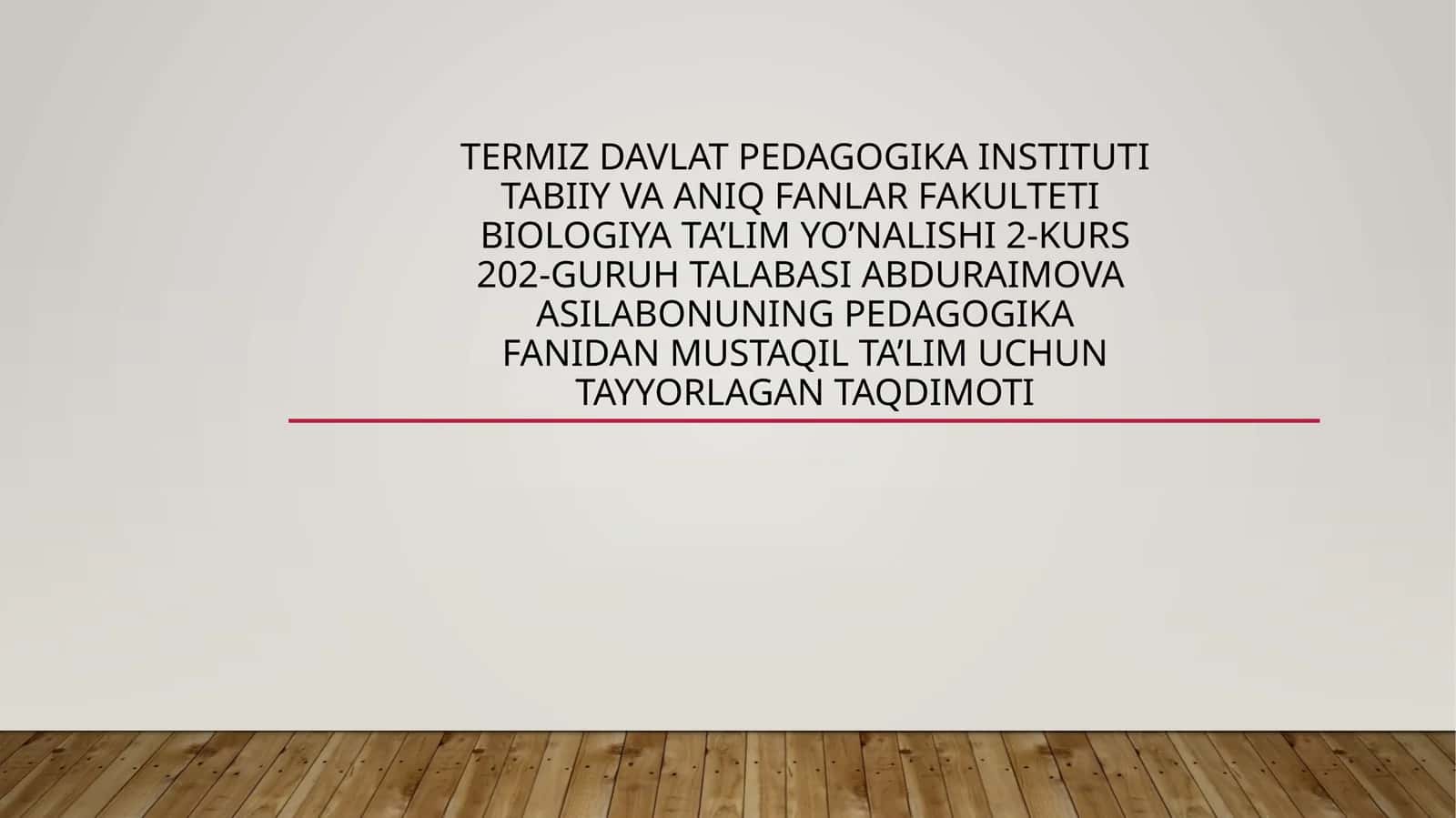 Mavzu: o’quvchilarning aqliy tarbiyasi.reja