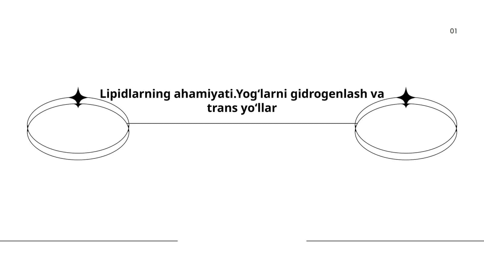 Lipidlarning ahamiyati.Yogʻlarni gidrogenlash va trans yoʻllar
