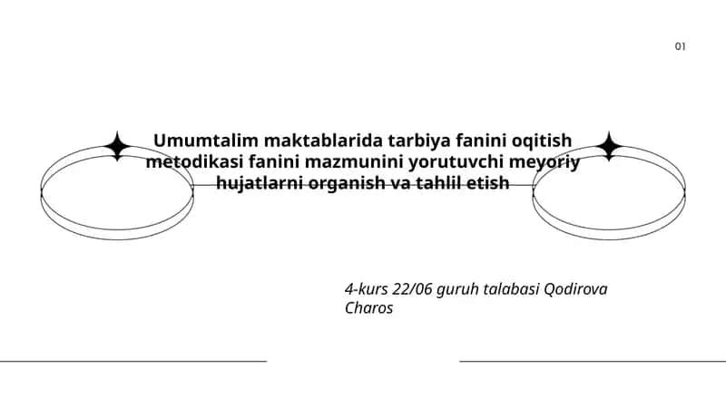Tarbiya fanini oqitish metodikasi