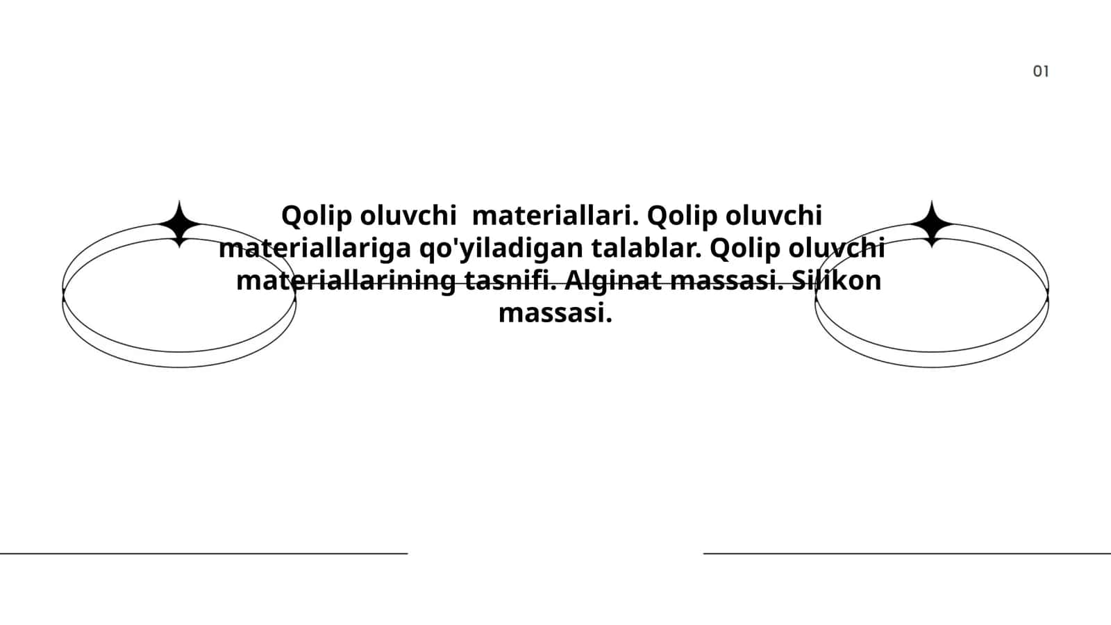 Qolip oluvchi materiallarning tasnifi