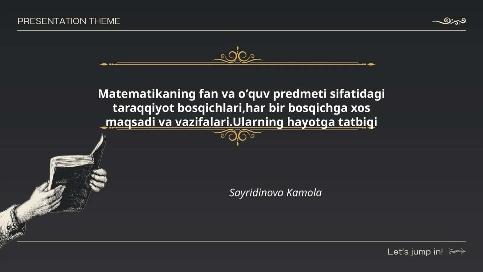 Matematikaning boshlang'ich bosqichi: maqsadlari va vazifalari