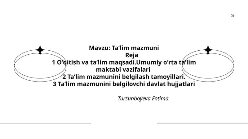 Taʼlim mazmuni