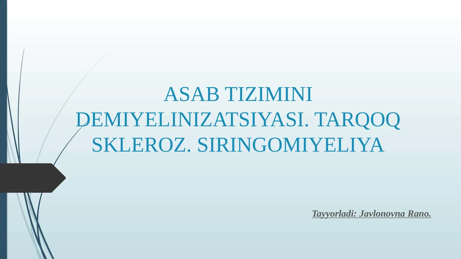 Demiyelinizatsiya