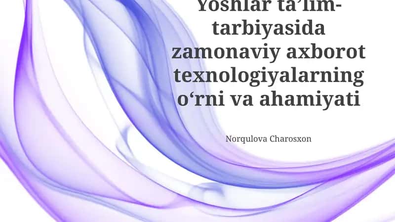 Interfaol ta'lim vositalari