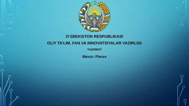 Joylar: Ta'rif, Turlari va Ahamiyati