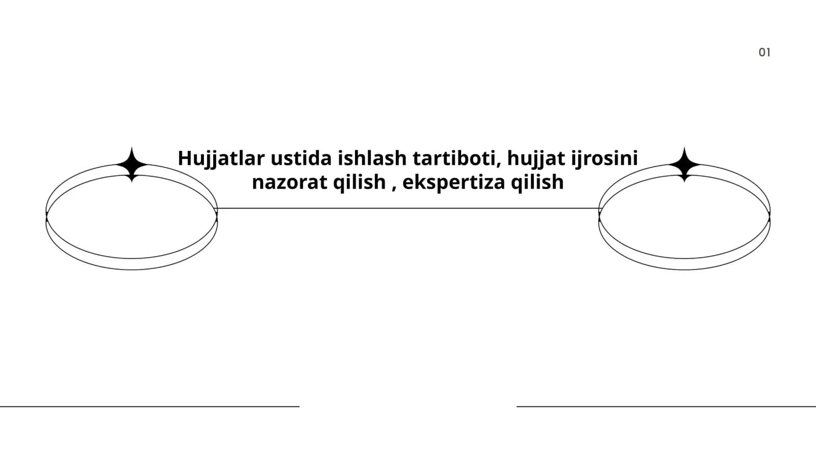 Hujjatlar ustida ishlash tartiboti