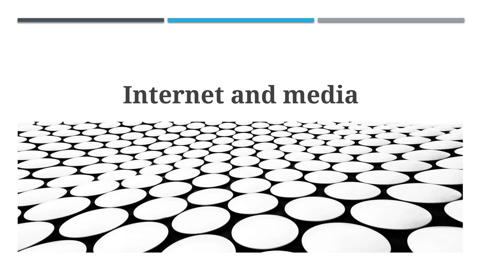 The Internet & Media: A Love-Hate Story