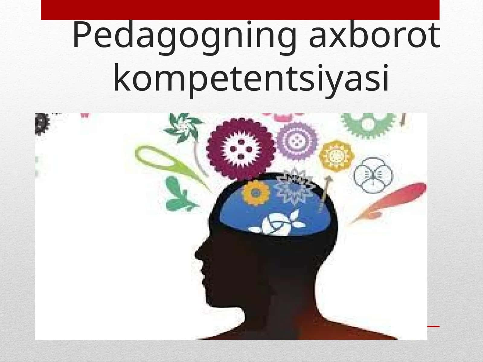 Pedagogning axborot kompetentsiyasi