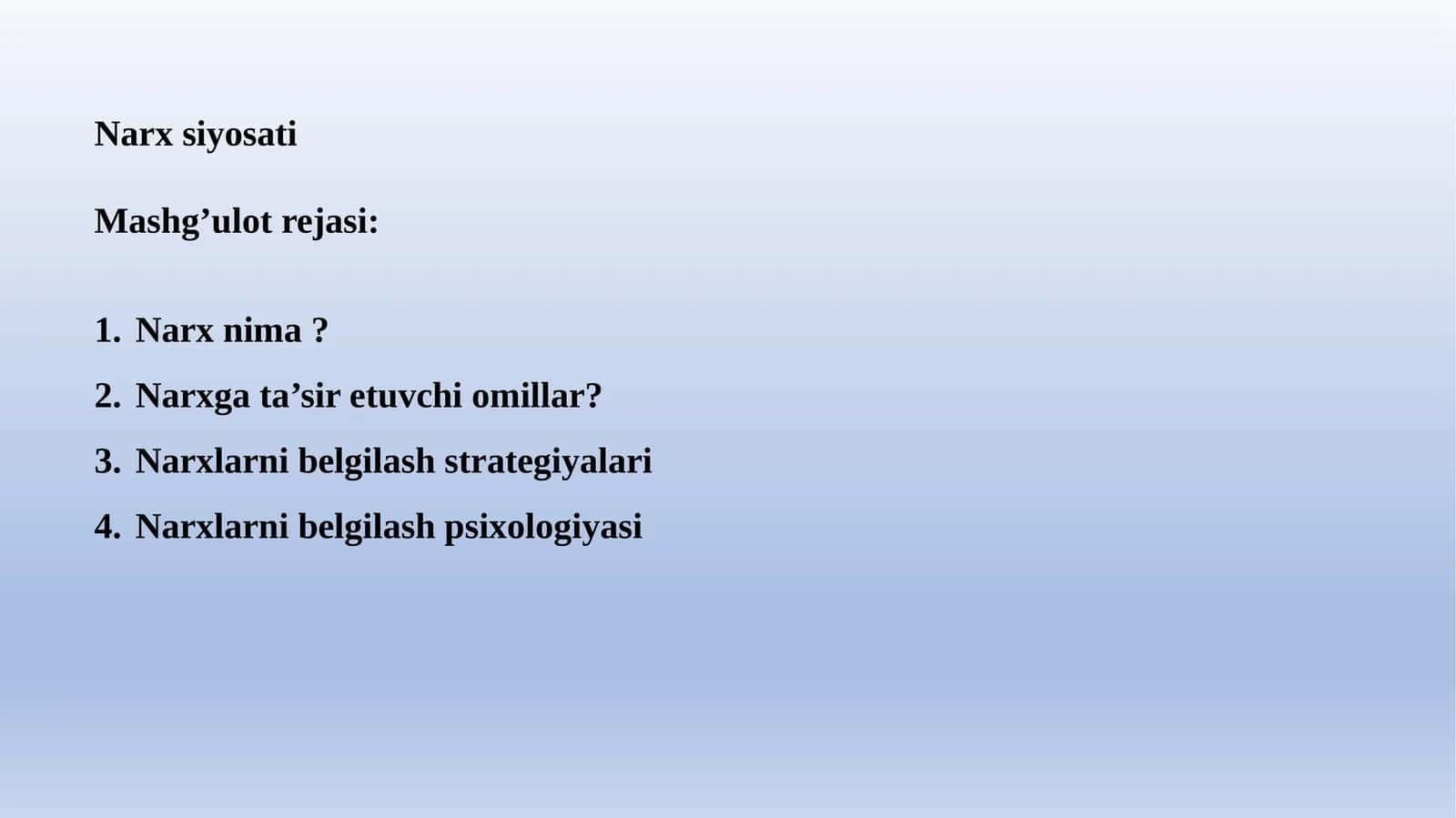 Narxsiyosati