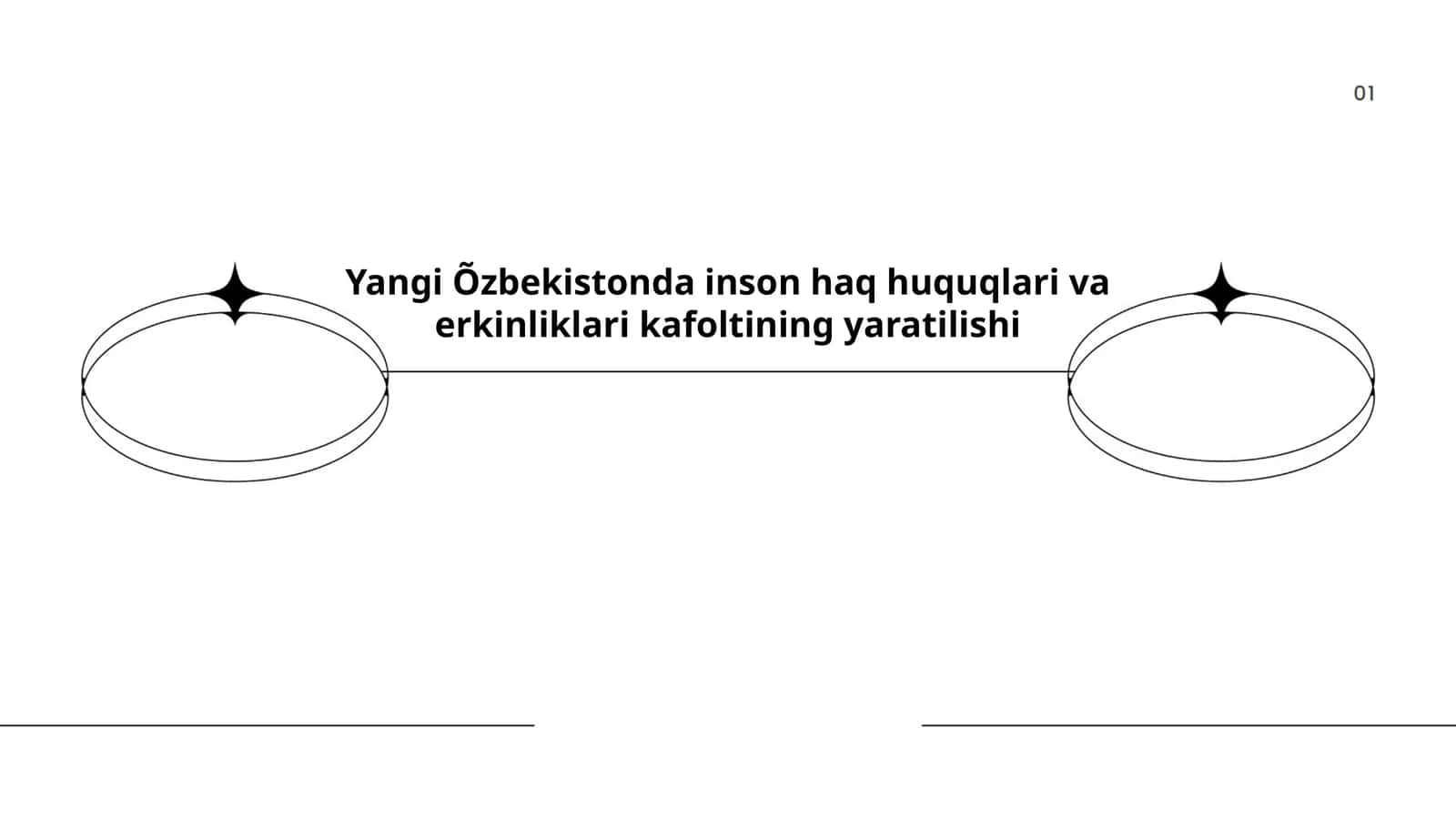 Yangi Õzbekistonda inson haq huquqlari va erkinliklari kafoltining yaratilishi