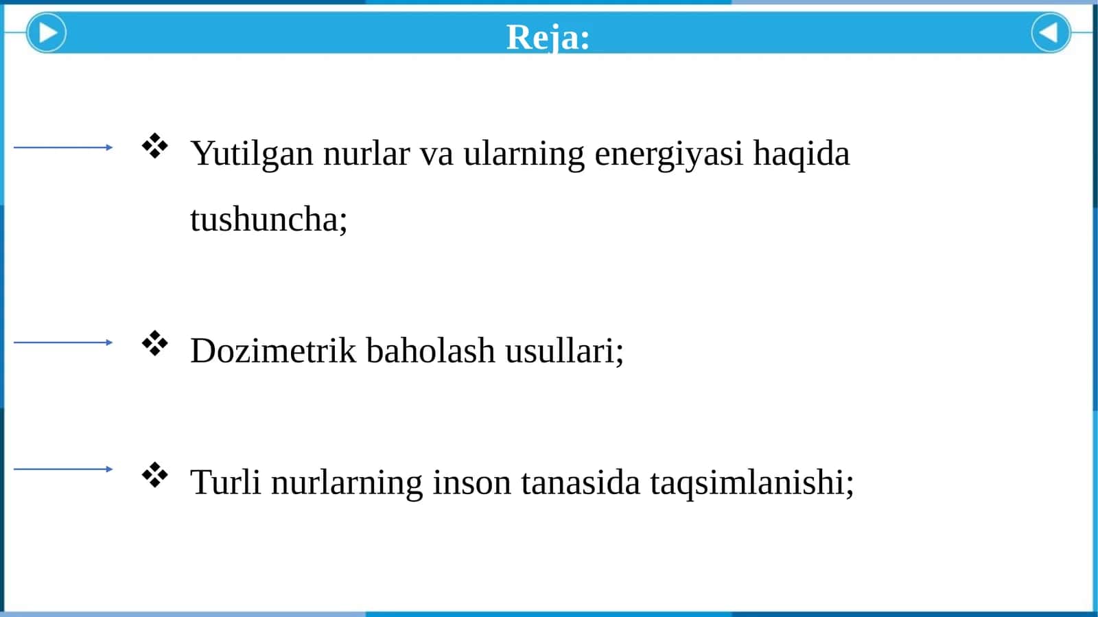Yutilgannurlar va ularning energiyasi haqida tushuncha