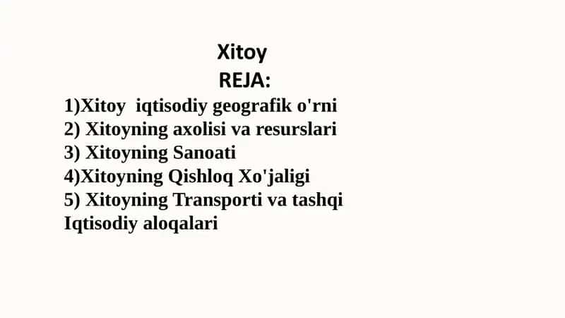 Xitoy