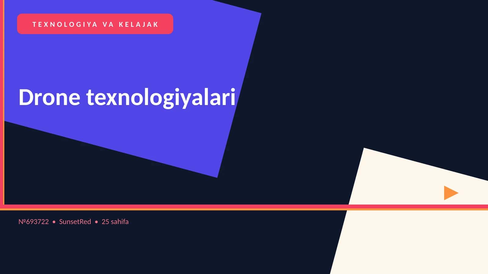 Drone texnologiyalari